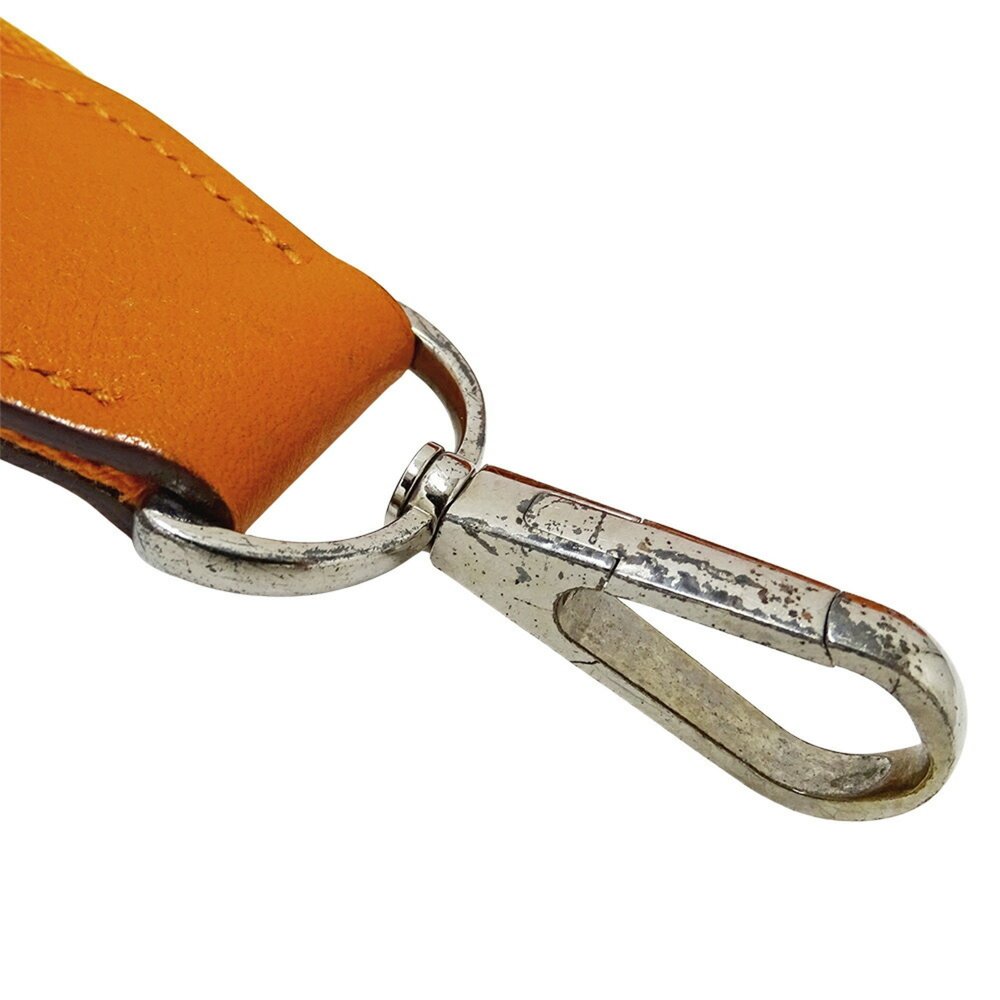 Hermes Hermès Evelyne 2 PM Shoulder Bag, Epsom Leather, Orange, J Stamp - Picture 15 of 16
